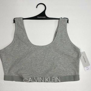 Calvin Klein 1981 Unlined Bralette Plus Size 2XL